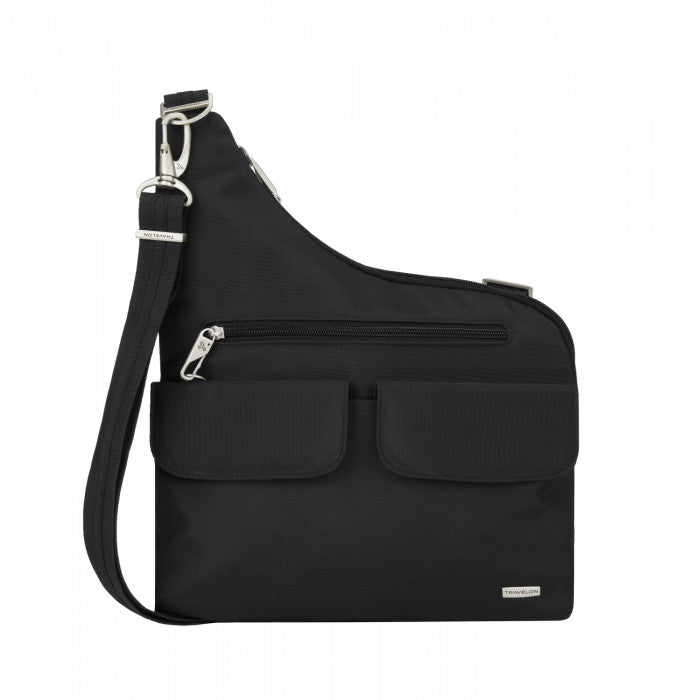 Buy VADOO Sling Bag - Anti-theft Crossbody Shoulder Bag for Men and Women,  Black 2.0, Medium at Amazon.in